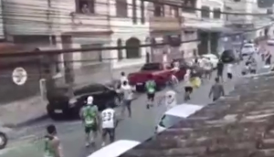 Briga entre torcedores de Fluminense e Vasco deixou feridos em Nova Friburgo