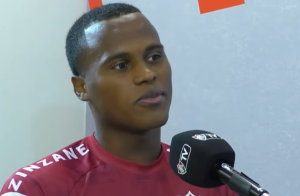 Vídeo – Arias explica comemoração e fala sobre relação com Fernando Diniz