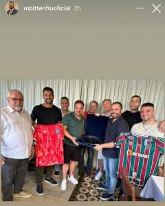 Fluminense organiza almoço de confraternização com dirigentes do Argentinos Juniors