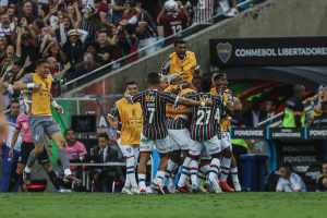 Jogadores do Fluminense elegem jogos mais marcantes da Libertadores ao ano passado