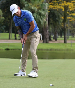 Segredo do artilheiro: Cano revela que golfe o ajudou a ter mais confiança