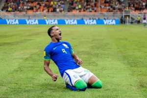 Confira os números de Moleque de Xerém pela Seleção Brasileira sub-17