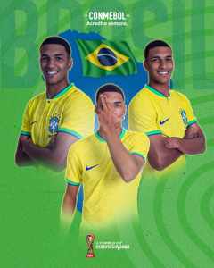 Made in Xerém! Perfil da Conmebol exalta Kauã Elias por hat-trick no Mundial sub-17