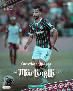 Martinelli é eleito “Guerreiro da Rodada” por atuação diante do Al-Ahly