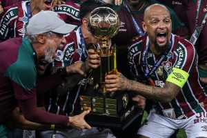 Campeão da Libertadores duas vezes com o Palmeiras, Felipe Melo ainda não tinha a Recopa
