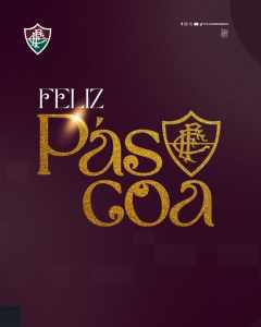Fluminense deseja Feliz Páscoa aos torcedores tricolores nas redes sociais