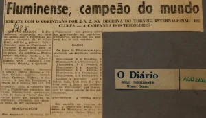 ESPN lançará série sobre Copas Rio de 1951 e 1952, vencidas por Palmeiras e Fluminense