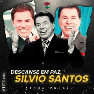 Morre Silvio Santos, lenda da televisão brasileira, aos 93 anos