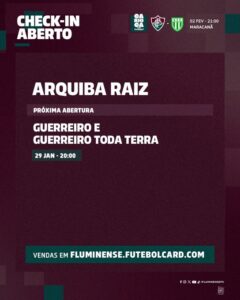 Mais um plano de sócios já pode fazer check-in para o primeiro jogo do Fluminense no Maracanã em 2025
