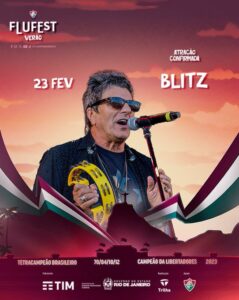 Fluminense confirma banda Blitz como mais uma atração da Flu Fest Verão 2025
