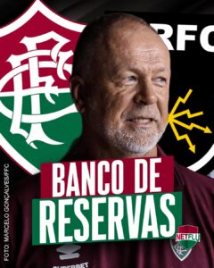 Veja as opções do Fluminense no banco de reservas para o jogo contra o Volta Redonda