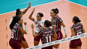 Fluminense encerra fase de classificação da Superliga de vôlei com sua melhor campanha