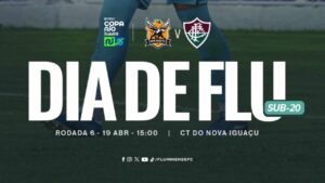 Fluminense encara o Nova Iguaçu na Copa Rio Sub-20 em busca da quarta vitória seguida