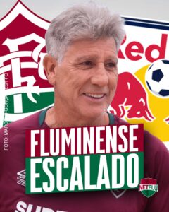 Fluminense está escalado por Renato Gaúcho para jogo com o Bragantino