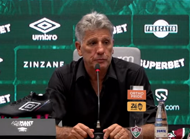 Renato Gaúcho, técnico do Fluminense