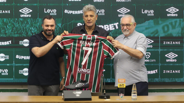 Apresentação de Renato Gaúcho como técnico do Fluminense