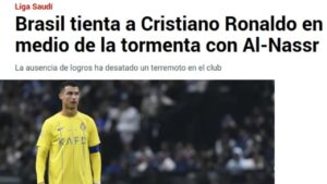 Cristiano Ronaldo vira alvo de clube brasileiro que vai disputar o Mundial de Clubes, diz jornal espanhol