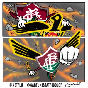 Charge: Fluminense vence a Unión Española!