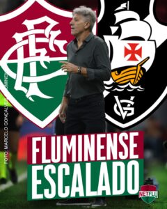 Com surpresas, Fluminense está escalado para o clássico diante do Vasco, neste sábado, no Maracanã