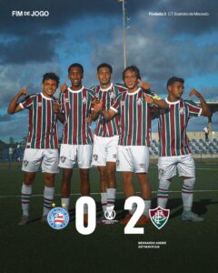 Fluminense vence o Bahia no Brasileirão Sub-17