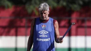 Fluminense divulga imagens de treino desta manhã
