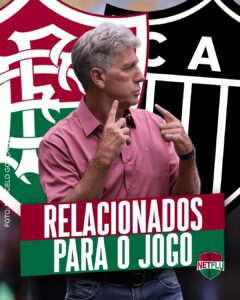 Com retorno importante, Fluminense divulga relacionados diante do Atlético-MG