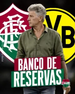 Confira as opções de Renato Gaúcho no banco de reservas do Fluminense contra o Borussia Dortmund