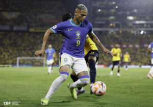 Ex-Fluminense, Richarlison deve ir para a reserva da Seleção Brasileira com Ancelotti