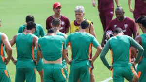 Confira imagens do treinamento deste sábado (14) do Fluminense no EUA