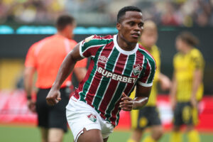 Entre os dez maiores artilheiros estrangeiros da história do Fluminense, Arias pode subir ainda mais na lista