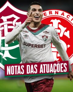 Notas das atuações – Internacional 0x2 Fluminense