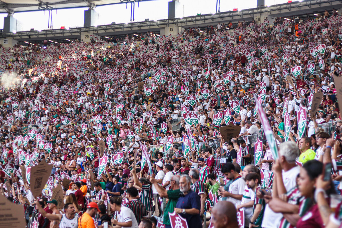 Torcida do Fluminense no Maracanã