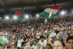 torcida do Fluminense Maracan&atilde;
