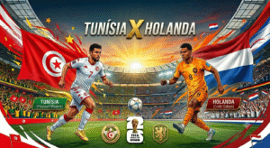 Tunísia x Holanda: onde assistir ao vivo, horário, escalações e palpites pela Copa do Mundo 2026