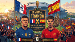 Fran&ccedil;a x Espanha