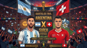 Argentina x Su&iacute;&ccedil;a