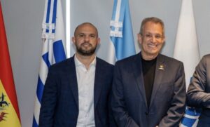 Dirigentes Fluminense reuni&atilde;o Conmebol