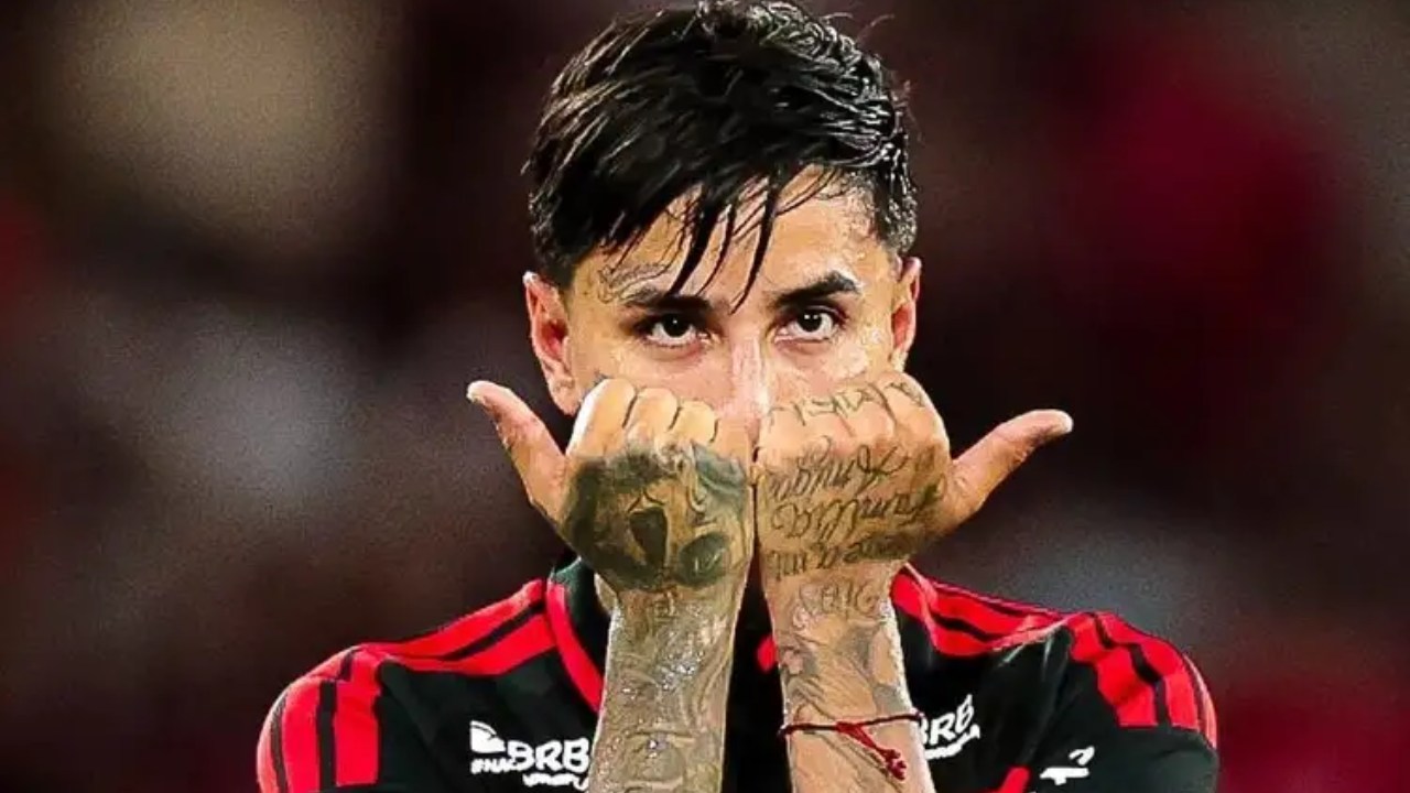 Erick Pulgar do Flamengo é alvo de críticas após lance polêmico contra o Fluminense