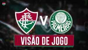 Vis&atilde;o de jogo Fluminense x Palmeiras